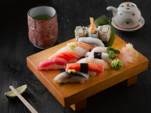 sushi plate